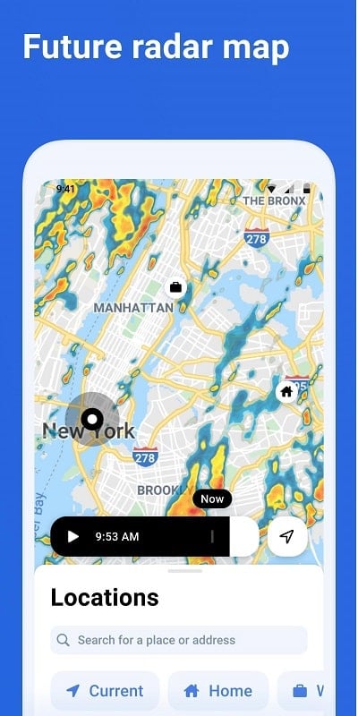 Weather Radar Rain Viewer Screenshot1