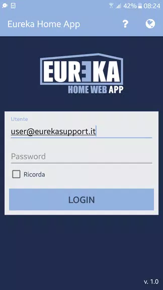 Eureka Home Web App Screenshot1