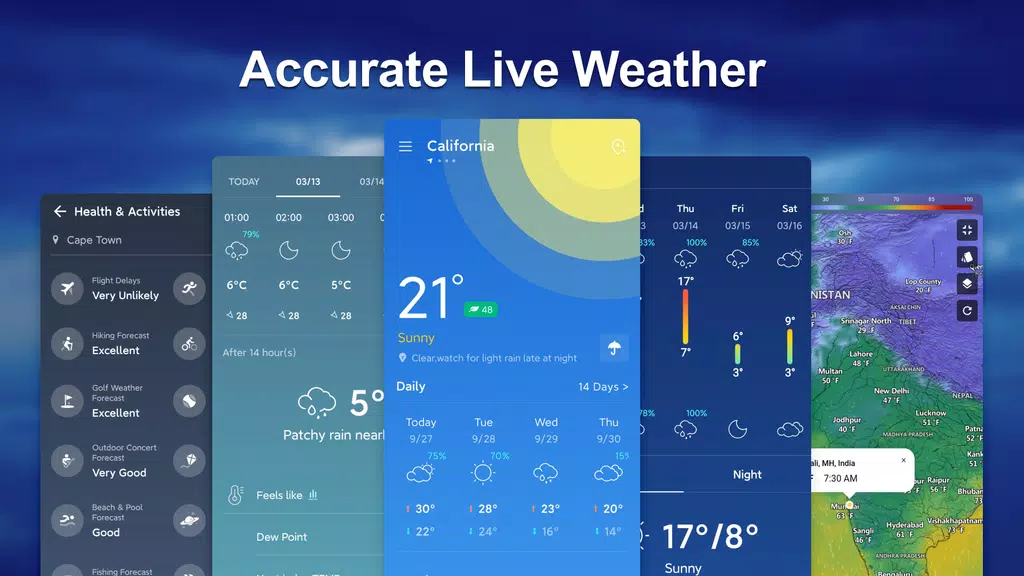 Weather Live: Accurate Weather Screenshot1