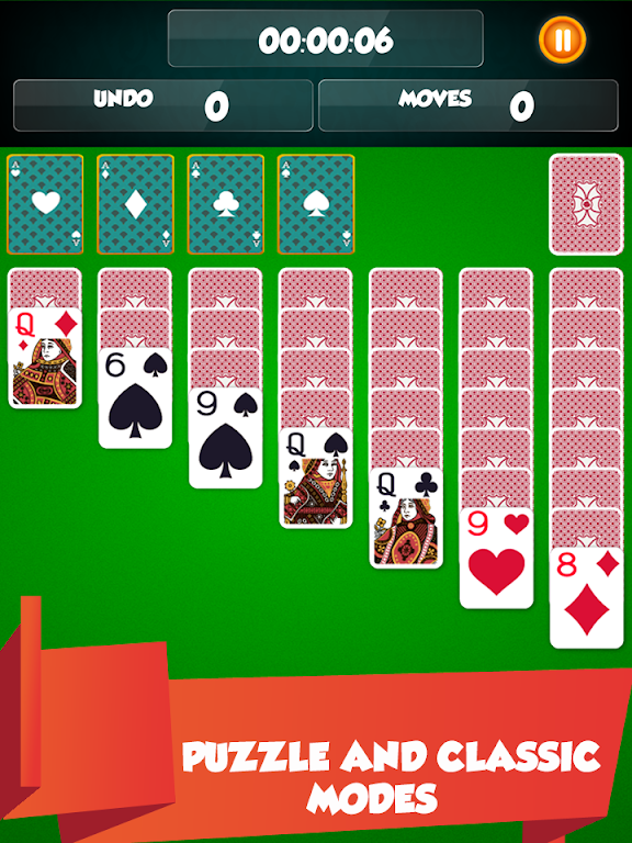 classic solitaire: Klondike by tatawind Screenshot3