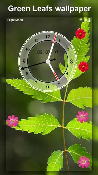 Green Leaf Live Wallpaper HD Screenshot3