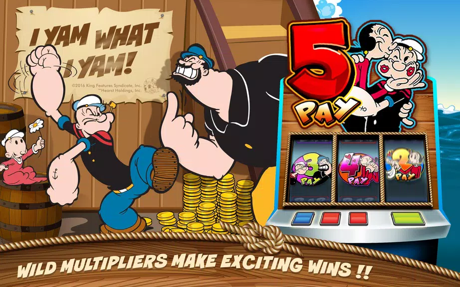 POPEYE Slots ™ Free Slots Game Screenshot2