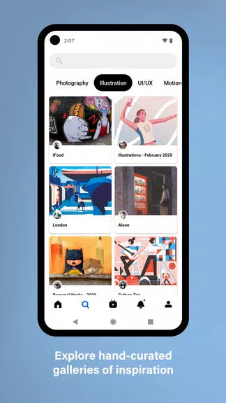 Behance - Creative Portfolios Screenshot3