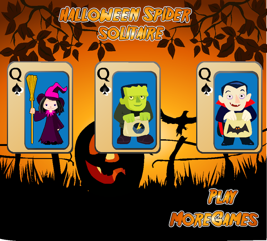 Halloween Spider Solitaire by Yolk Games Screenshot2