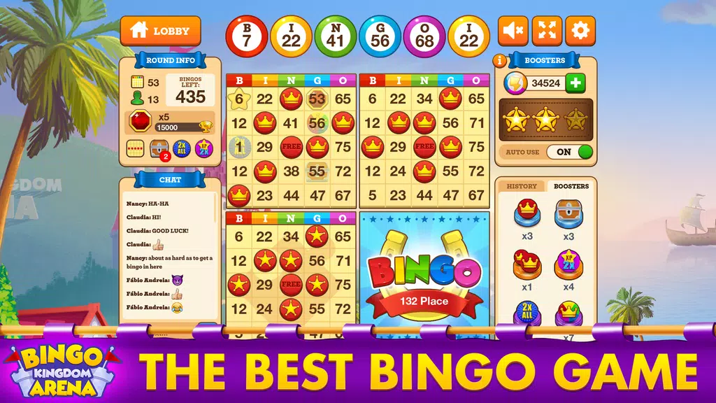 Bingo Kingdom Arena-Tournament Screenshot1