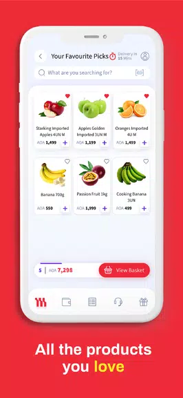 MANO food & products delivery Screenshot2