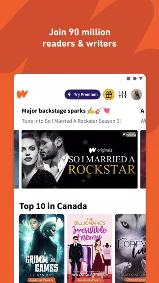 Wattpad - Read & Write Stories Screenshot2