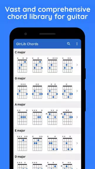 GtrLib Chords - Guitar Chords Screenshot1