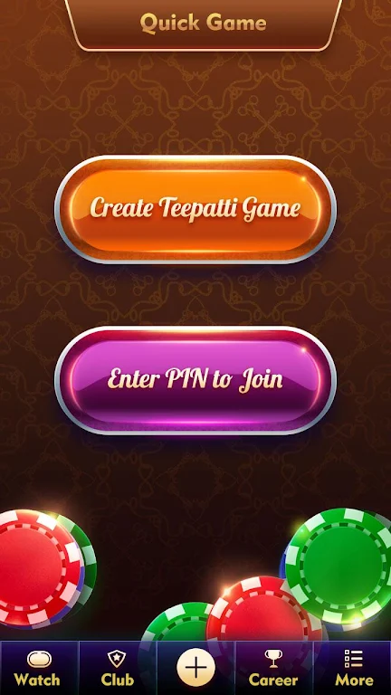 Teen Patti Poker——Live Indian Poker Game Screenshot1