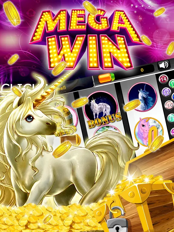 Unicorn Lottery Slots Free Screenshot1