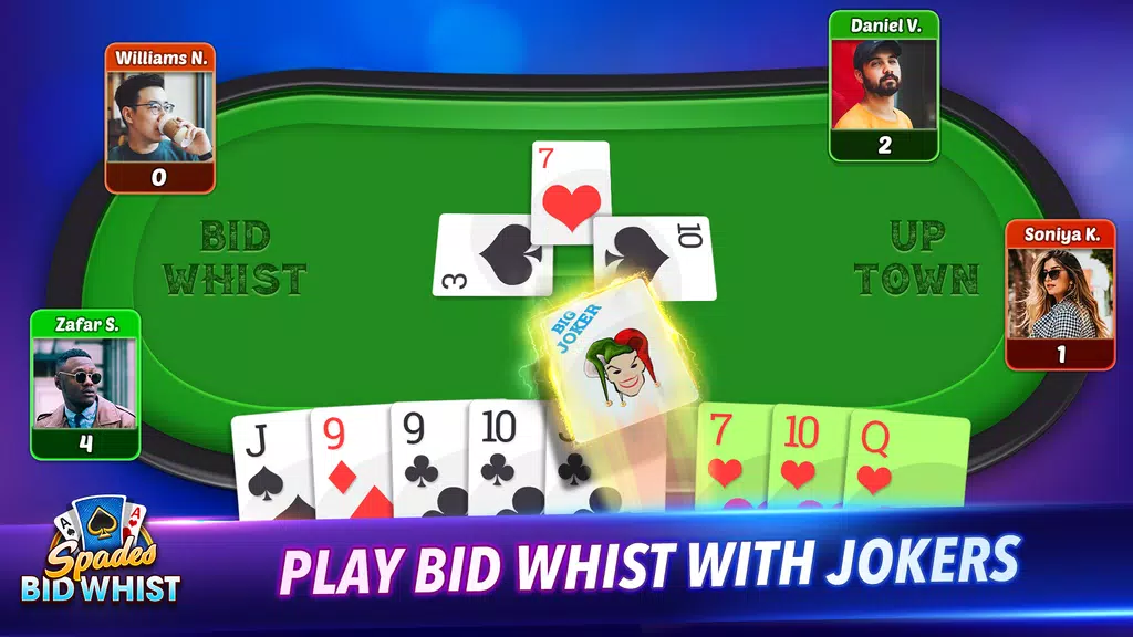 Bid Whist Spades Classic Games Screenshot4