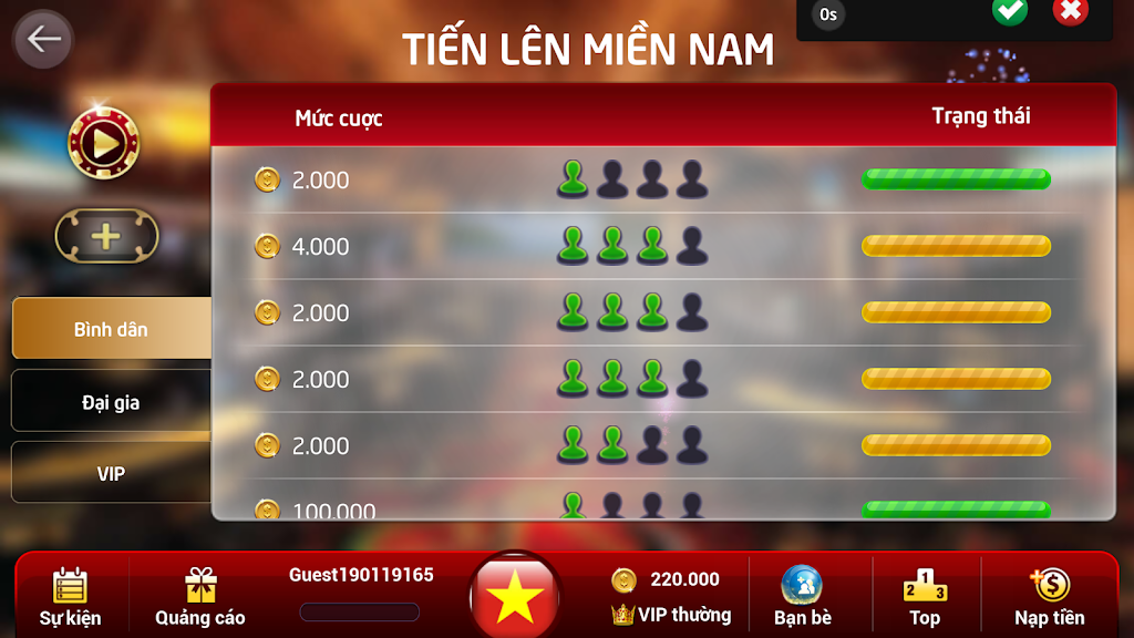 Tiến Lên Miền Nam Đếm Lá - 4UPlay Screenshot3