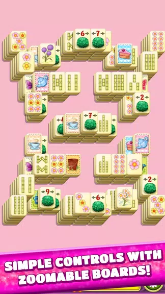 Mahjong Spring Flower Garden Screenshot3