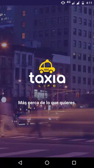 Taxia: Solicita tu transporte Screenshot1