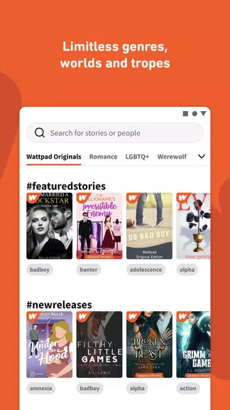 Wattpad - Read & Write Stories Screenshot3