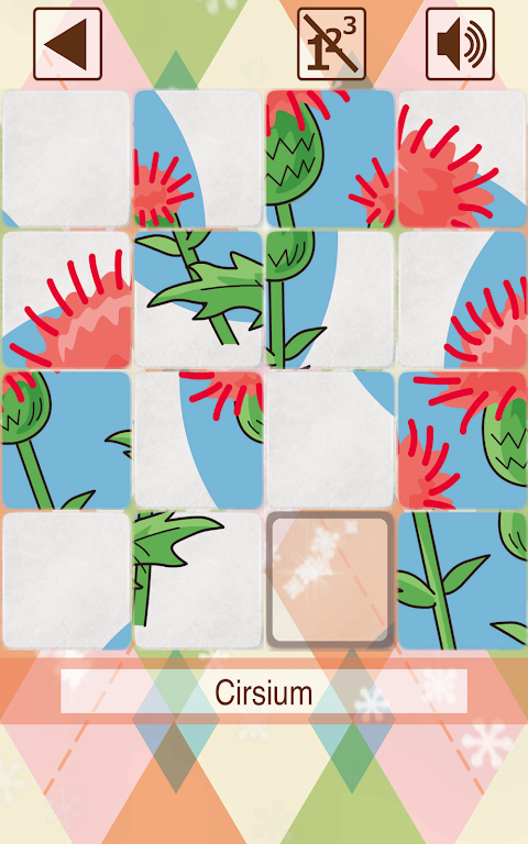 Flower Slide Puzzle Screenshot2