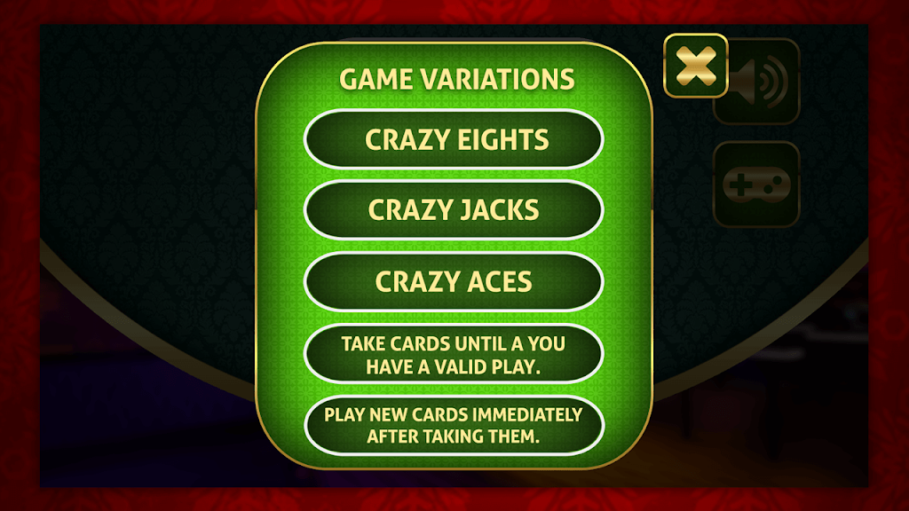 Crazy Eights - UNO Offline by Neem Games Screenshot4