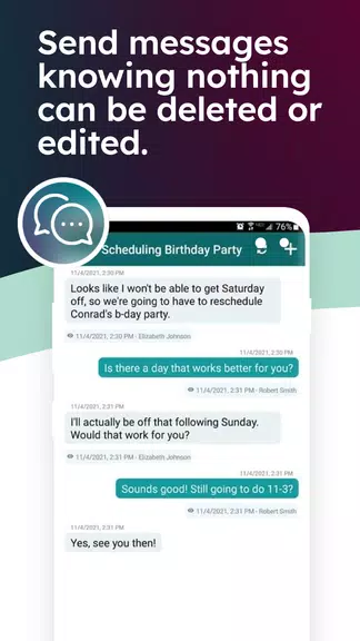 TalkingParents: Co-Parent App Screenshot1