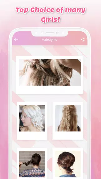 Hair Style App-Easy Hairstyles Screenshot3