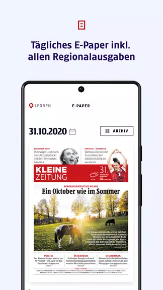 Kleine Zeitung Screenshot3