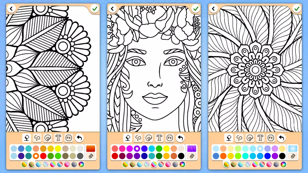 Mandala Coloring Pages Screenshot2