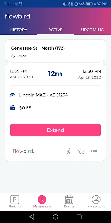 Flowbird Parking Screenshot4