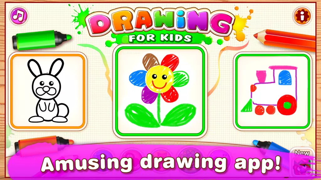 Toddler Drawing Apps for Kids Screenshot1