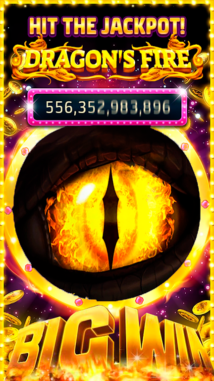 Dragon's Gold Flames Vegas Casino Slots Screenshot3