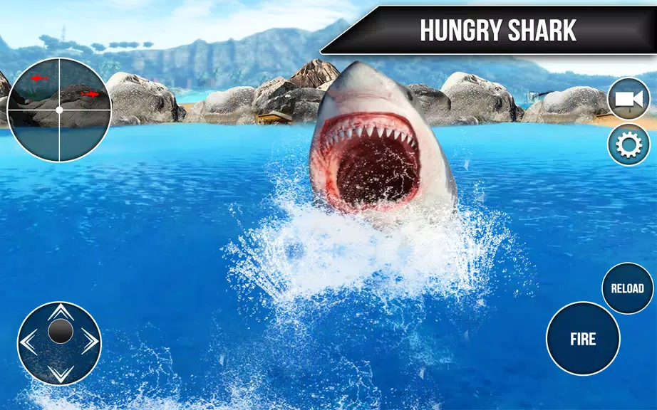 Wild Shark Fish Hunting game Screenshot1