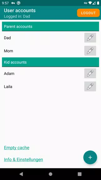 JusProg parental control app Screenshot2