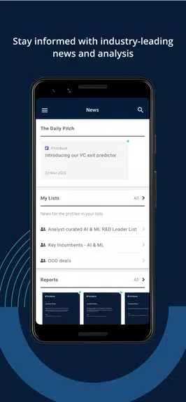 PitchBook Mobile Screenshot3