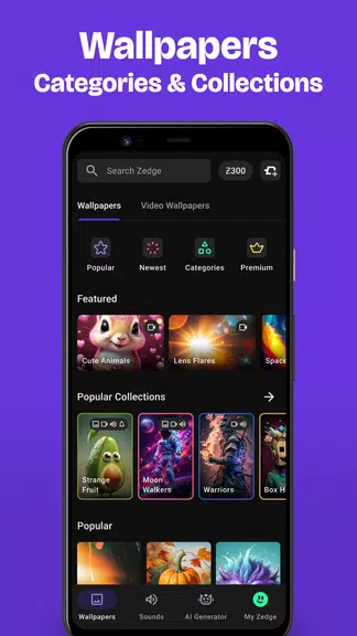 Zedge™ Wallpapers & Ringtones Screenshot1