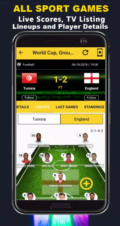 My Live Football TV - Scores Screenshot1