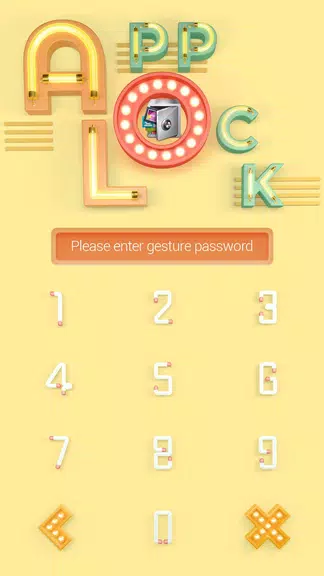 AppLock Theme Neon Screenshot2