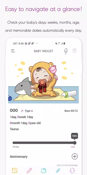 Baby Widget : Baby Tracker Screenshot3