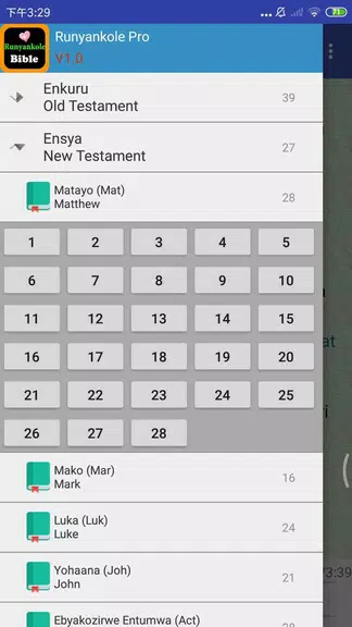 Runyankole English Audio Bible Screenshot2