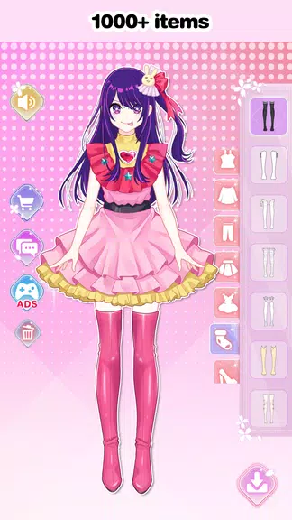 Vlinder Princess Dress up game Screenshot1