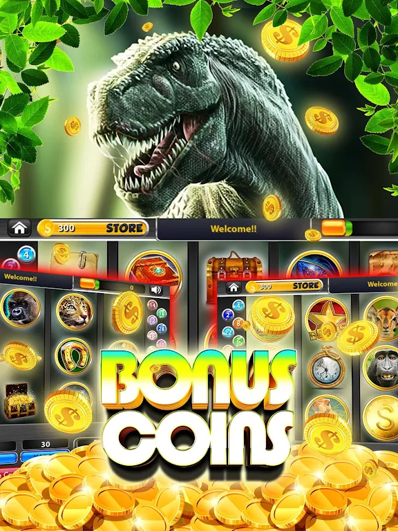 Jurassic Slots: Casino World Screenshot1