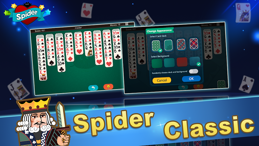 Spider Solitaire -Card Game Screenshot2