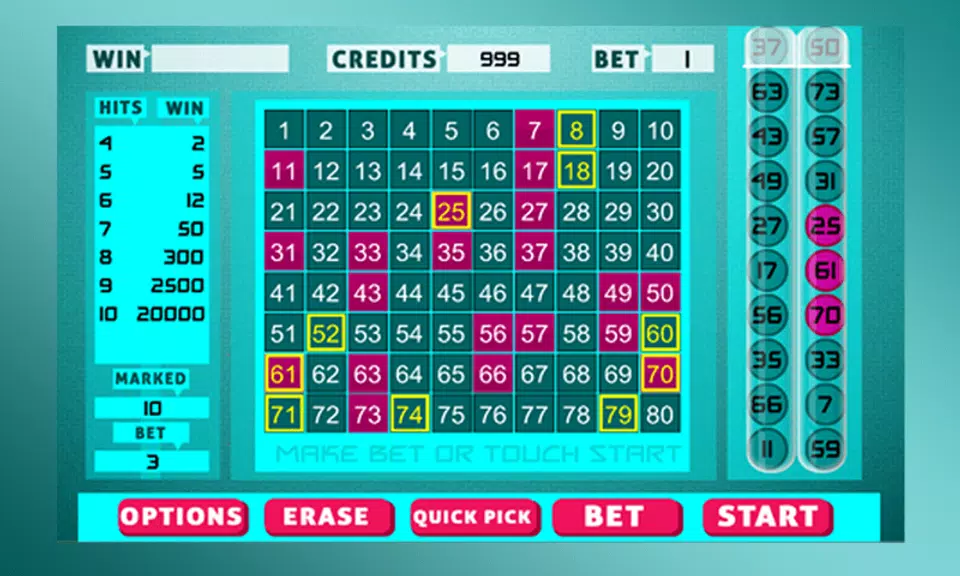 Keno Bingo Screenshot3