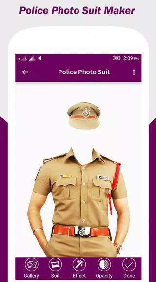 Police Photo Suit Screenshot2