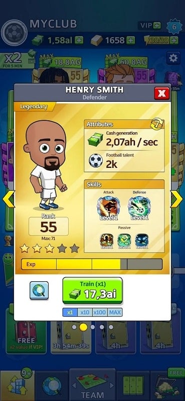 Idle Soccer Story Screenshot1