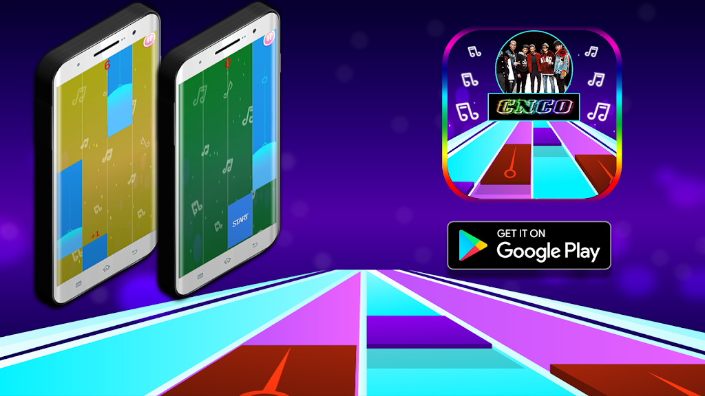 CNCO Song for Piano Tiles Game Screenshot4