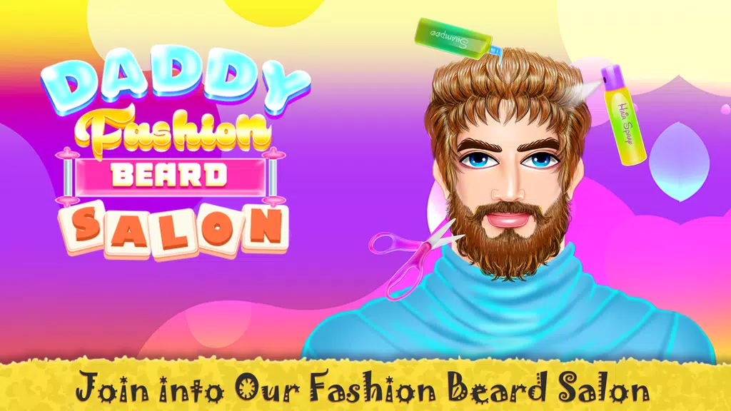 Daddy Fashion Beard Salon Screenshot3