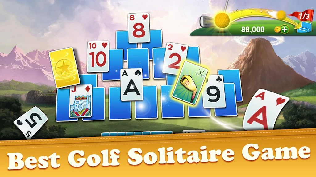 Golf Solitaire - Green Shot Screenshot1