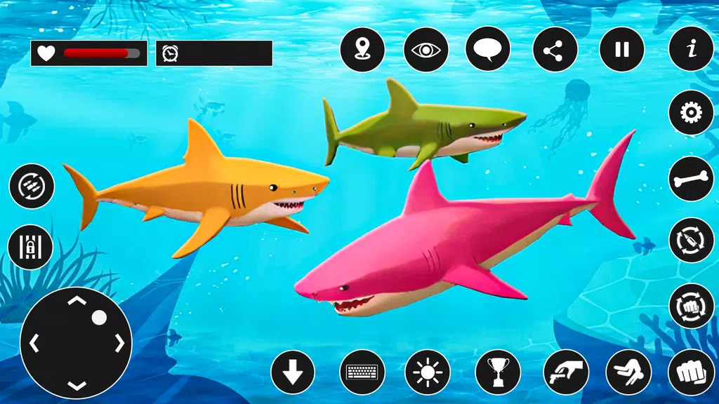 shark racing: sharks game Screenshot3