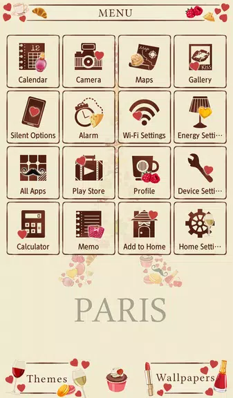 Sweet Paris Theme Screenshot2