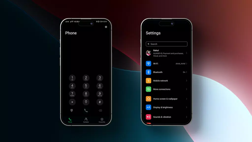 iOS 18 DARK | MAGIC UI THEME Screenshot4