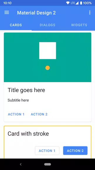 Material Design 2 Screenshot1