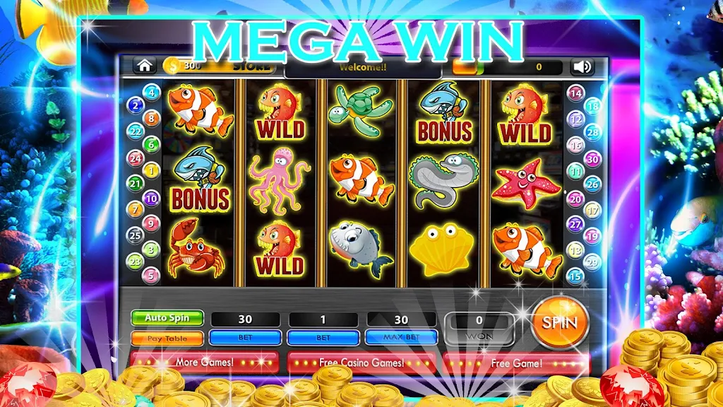 Dolphin Slots:Big fortune Screenshot1